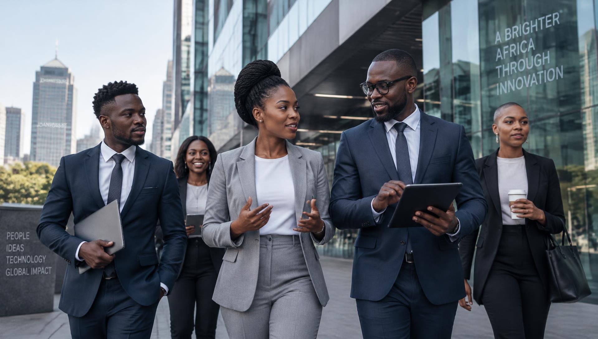 ProComm Technologies team of technology professionals in Africa